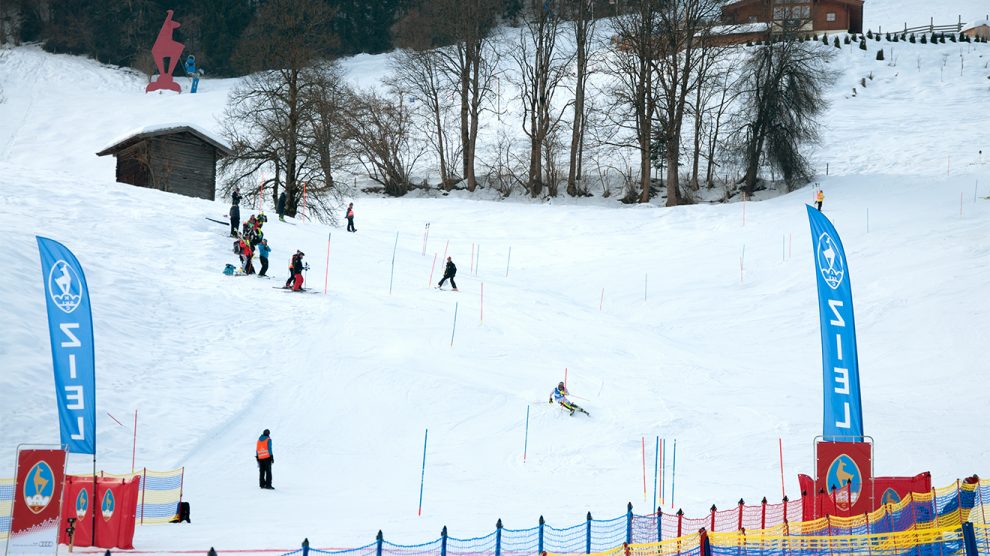 Der FIS-Slalom am Ganslernhang in Kitzbühel © Skiing Penguin