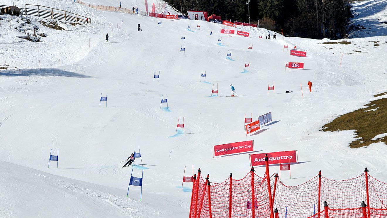 Kurz aber knackig waren die beiden Läufe am Ganslernhang © Skiing Penguin