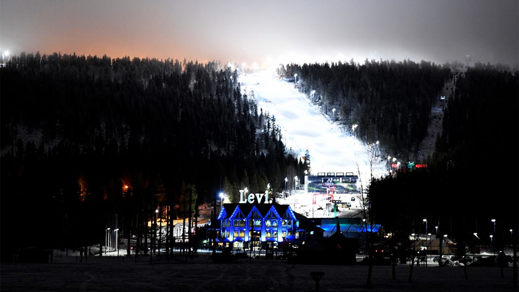 Die Piste in der Saison 2017/2018 © World Cup Levi/Nisse Schmidt