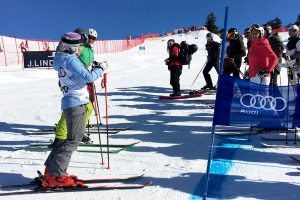 Michaela Kirchgasser gibt Tipps © Skiing Penguin