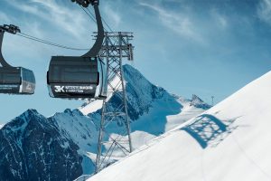 Salzburgs erste Dreiseilumlaufbahn verbindet den Maiskogel mit dem Kitzsteinhorn © Kitzsteinhorn