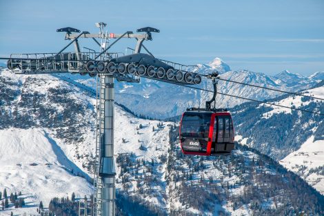 Neue Gondeln, altes Panorama © Skiing Penguin