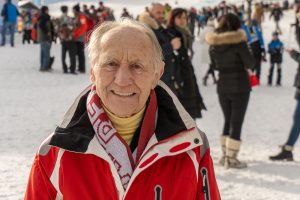 Anderl Molterer beim Hahnenkammrennen 2020 © Skiing Penguin