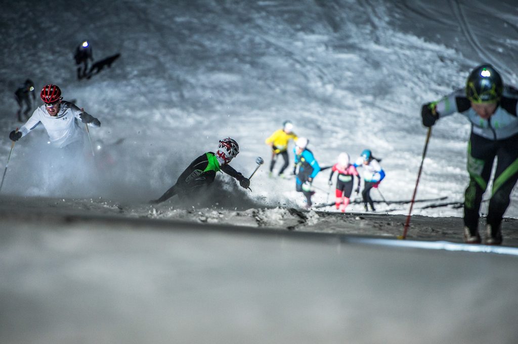 Aber auch bei „Vertical Up" kann es flott bergab gehen © Michael Werlberger