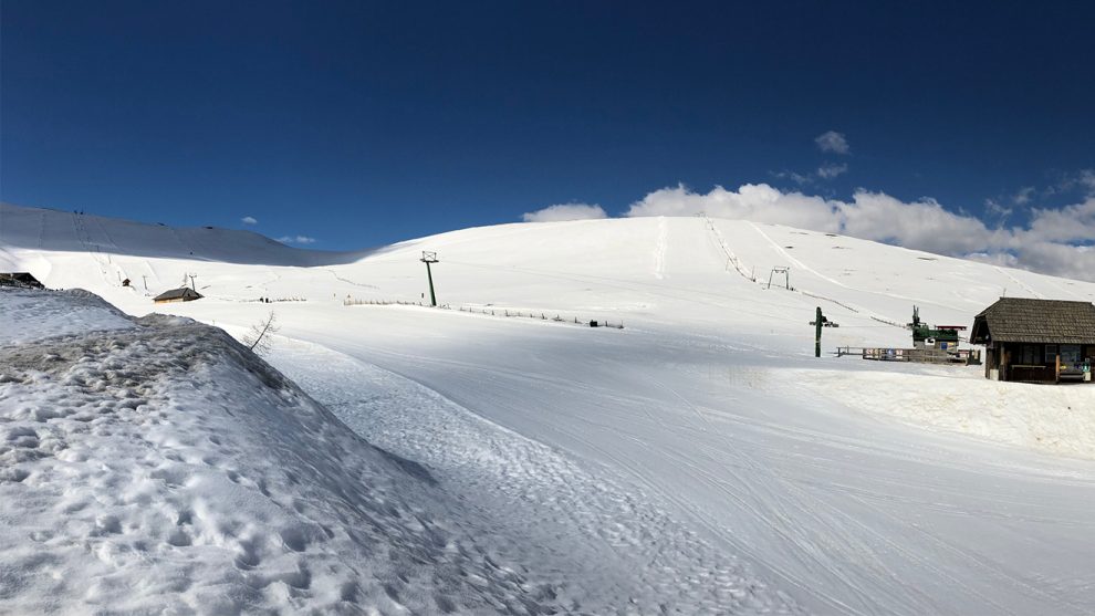 So still, wie nie im März: der Falkert © Heidi Hotel