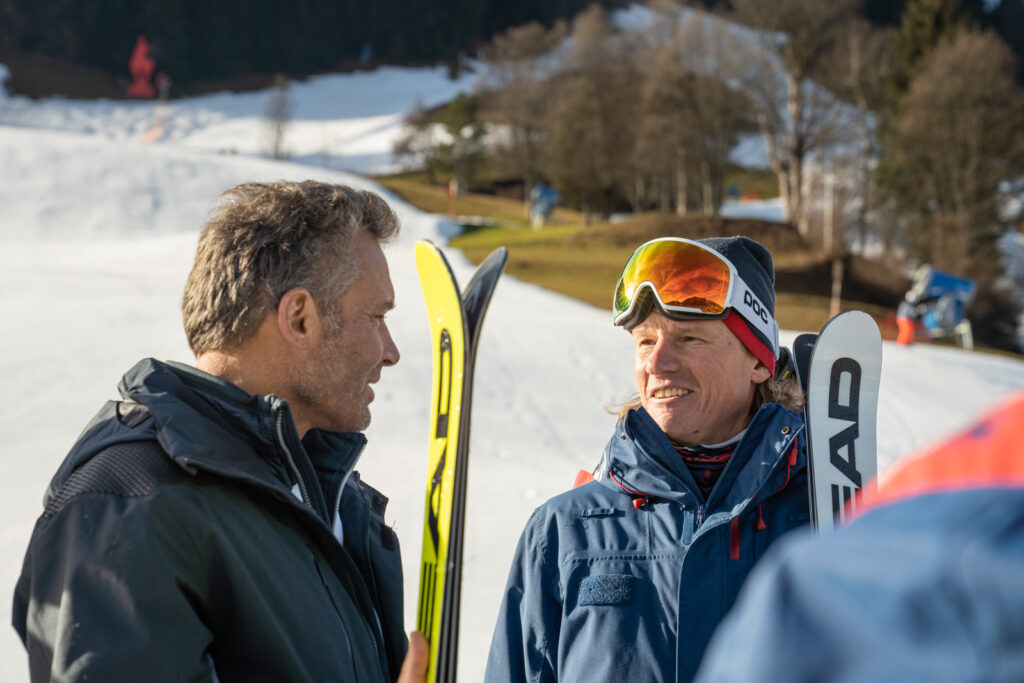 Hahnenkamm-Rennchef Mario Mittermayer-Weinhandl freut sich über die Freigabe durch die FIS © alpinguin