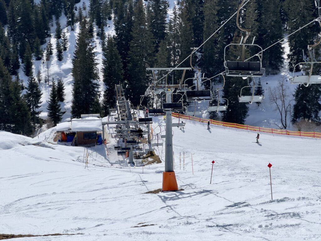 Wie der Gauxjoch-Schlepper Baujahr 1986: Der 3er-Sessellift Trattenbach © alpinguin