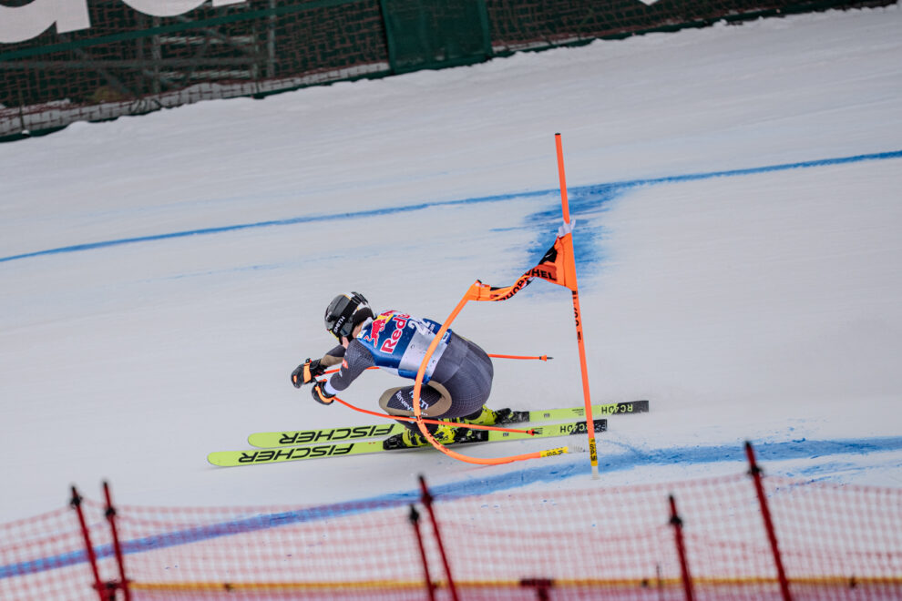 Elian Lehto flott auf dem Weg ©KSC/Daniel Gschwandtner